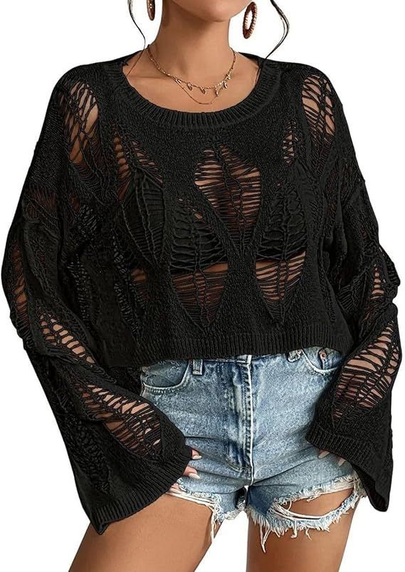 Oversized Punk Goth Sweater